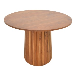 Τραπέζι Tully Καφέ 120x120x75 cm - Img 3