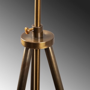 Φωτιστικό Δαπέδου Tripod-4062 Vintage Ανοιχτό Καφέ - Img 5