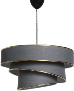 Φωτιστικό οροφής Couper - Anthracite, Gold Antracit/Χρυσό - Img 2