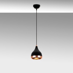 Φωτιστικό οροφής Yildo Μαύρο 15x15x135 cm - Img 3