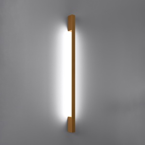 Φωτιστικό τοίχου LED Sappo, Χρυσό, 4000K, 4x6.5x120 cm - Img 3