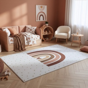 Χαλί Διαδρόμου Coco V2 Κρεμ 80x150 cm