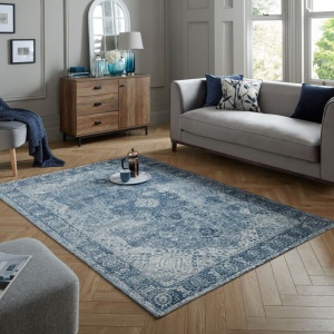 Χαλί Antique Traditional Μπλε 155X230 cm, Flair Rugs