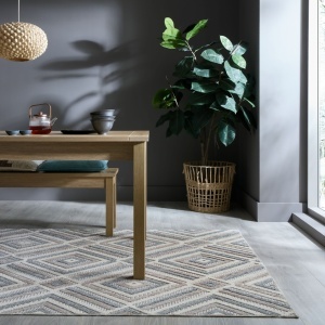 Χαλί Beckett Washable Πολύχρωμο 194x290 cm, Flair Rugs