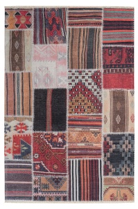 Χαλί eco My Ethno Κόκκινο 115x170 cm