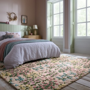 Χαλί Emilia Floral Ivoar 160x230 cm, Flair Rugs