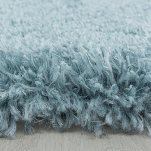 Χαλί Fluffy Μπλε 140x200 cm - Img 4