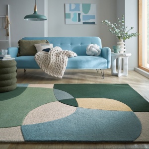 Χαλί Glow Πράσινο 120x170 cm, Flair Rugs