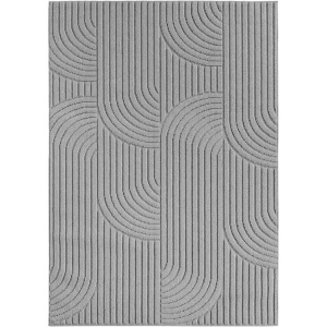 Χαλί Helix Ασημί boho 280x370 cm - Img 1