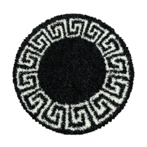 Χαλί Hera Ανθρακί 200x200 cm
