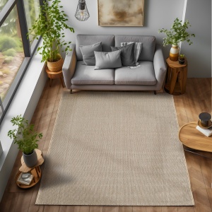 Χαλί Loom Μπεζ 60x100 cm - Img 2