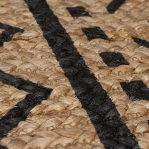 Χαλί Luis Natural/Μαύρο 200X290 cm, Flair Rugs
