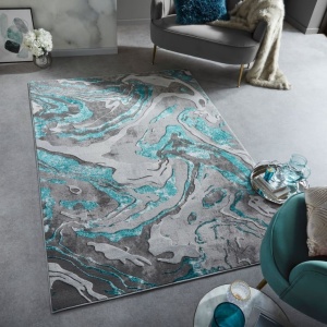 Χαλί Marbled Πράσινο SMARALD 80X150 cm, Flair Rugs