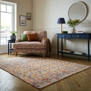 Χαλί Nadya Taylor Patch Μπλε 120X170 cm, Flair Rugs