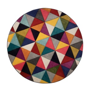 Χαλί Samba Πολύχρωμο 160X160 cm, rotund, Flair Rugs