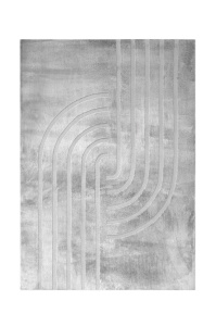 Χαλί Zen Deluxe Γκρι 80x150 cm