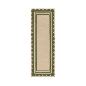 Χαλί Διαδρόμου Lois Scallop Πράσινο 80X230 cm, Flair Rugs - Img 2