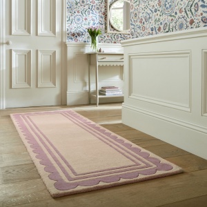 Χαλί Διαδρόμου Lois Scallop Πράσινο 80X230 cm, Flair Rugs - Img 5