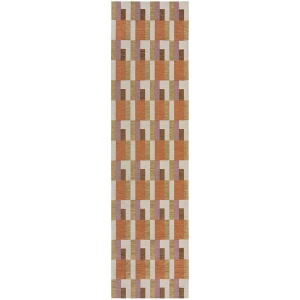 Χαλί Διαδρόμου Manhattan Riley Block Geo Natural 60X230 cm, Flair Rugs - Img 2