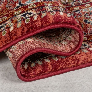 Χαλί Διαδρόμου Sincerity Royale Sandford Κόκκινο 66X300 cm, Flair Rugs - Img 3