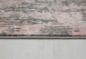 Χαλί Διαδρόμου Wonderlust Γκρι/Ροζ 80X300 cm, Flair Rugs - Img 5