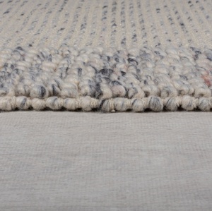 Χαλί Bobble Wool Border Μπλε 120X170 cm, Flair Rugs - Img 3
