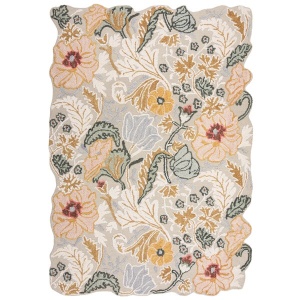 Χαλί Daphne Shaped Floral Ροζ 160x230 cm, Flair Rugs - Img 5