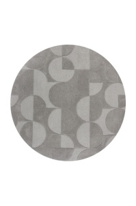 Χαλί Gigi Γκρι 160X160 cm, rotund, Flair Rugs - Img 2