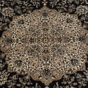 Χαλί Kashmir Μαύρο V2 300x400 cm - Img 7