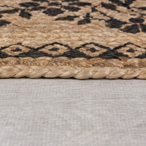 Χαλί Maisie Natural/Μαύρο 80X150 cm, Flair Rugs - Img 4