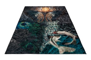 Χαλί My Exotic Μαύρο 120x170 cm - Img 9