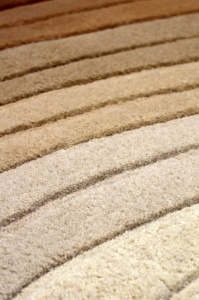 Χαλί oval Puddle Ombre Wool Καφέ 160x230 cm, Flair Rugs - Img 2