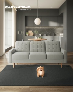 Χαλί Songmics Γκρι inchis 230x160x0.1 cm - Img 2