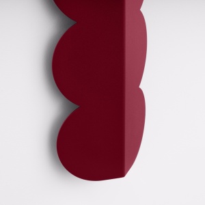 Aplica perete Biscuit Burgundy 16.3x5.8x33.6 cm - Img 6
