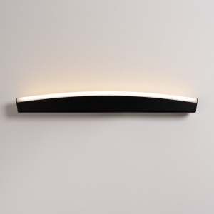 Aplica perete LED Jorun Negru 3000K 60x5.5x7 cm - Img 4