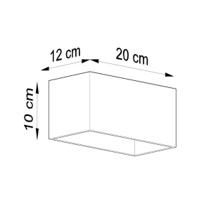 Aplica Quad Gri 20x12x10 cm - Img 5