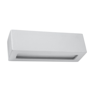 Aplica Vega din ceramica Gri 32.5x9.5x9.5 cm