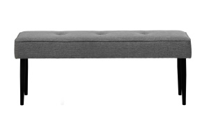Banca fara spatar ANZAC, Gri, 36x48x140 cm