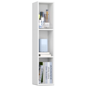 Biblioteca Custos, Alb, 20x24x94.8 cm