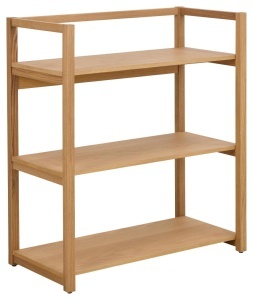 Biblioteca Ludza, Natural, 93.3x80x40 cm - Img 3