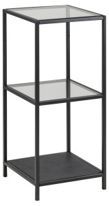 Biblioteca Seaford, Transparent, 82.5x35x37 cm - Img 2