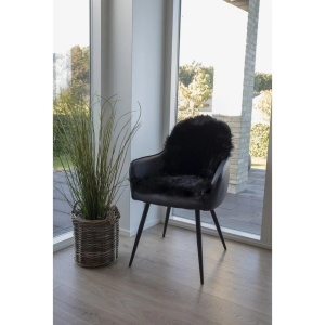 Blana artificiala decorativa de miel, Negru , 85x50x6.5 cm