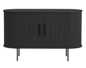 Bufet NOLA, Negru, 45x76x120 cm