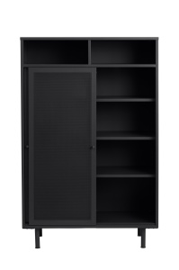 Cabinet VEEP, Negru, 40x140x90 cm - Img 4