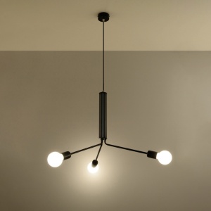 Candelabru Duomo Negru 75x75x100 cm - Img 3
