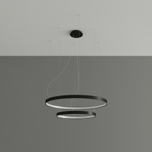 Candelabru LED Rio 55x78 Negru 4000K 78x78x150 cm - Img 2