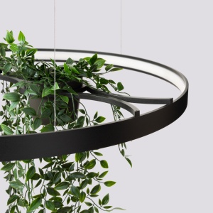 Candelabru LED Rio Bio 78 Negru 3000K 78x78x200 cm - Img 5