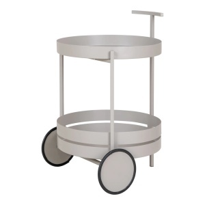 Carucior bar Beja, Gri, 42x40x61 cm - Img 2