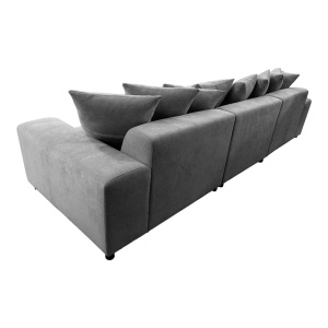 Coltar dreapta, Gerando, Antracit, 336x179x83 cm - Img 5