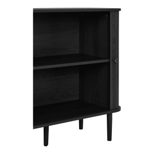 Comoda Nikko, Negru, 140x40x79 cm - Img 3